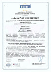 CERTIFIKÁT na zhotovovanie vonkajších tepelnoizolačných kontaktných systémov (ETICS)